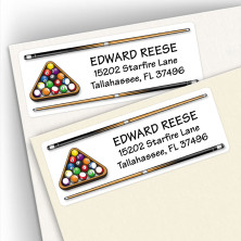 Billiard Address Labels