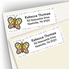 Butterfly 6 Address Labels