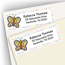 Butterfly 6 Address Labels