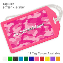 amo Pink Luggage Tag
