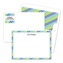 Diagonal Stripes 2 Artistic Correspondence Card Ensembles