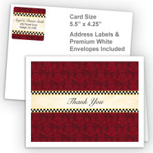 Checkers 2 Thank You Card Package