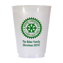 Christmas Cup Design 19 16 oz Personalized Christmas Party Cups