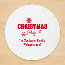 Christmas Design 11 Personalized Christmas Coasters
