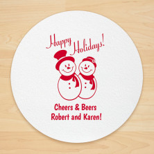 Christmas Design 17 Personalized Christmas Coasters