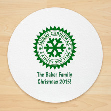 Christmas Design 19 Personalized Christmas Coasters