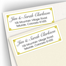 Classic Address Labels Design 17
