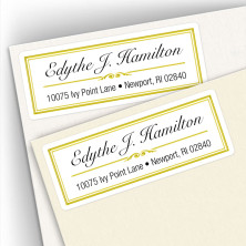 Classic Design 16 Address Labels