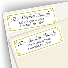 Classic Design 18 Address Labels