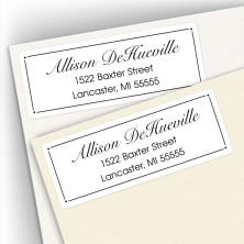 Classic Design 3 Address Labels