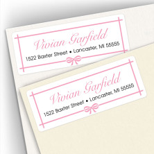 Classic Design 6 Address Labels