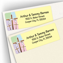 Crosses Address Labels