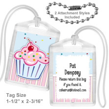 Cupcake Mini Tag