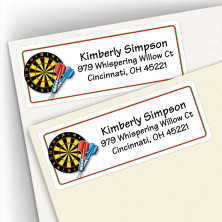 Darts Address Labels