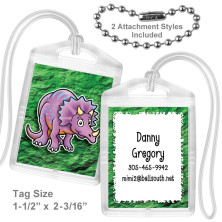 Dinosaur 4 Mini Tag