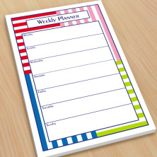 Directional Stripes 2 Organizer Pads