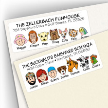 Fun Headings Address Label