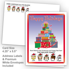 Gift Tree Happy Holidays Fold Note Set