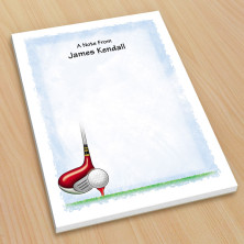 Golf Design 2 Small Note Pads