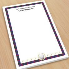 Golf Design 5 Large Note Pads