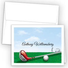 Golf Note Card