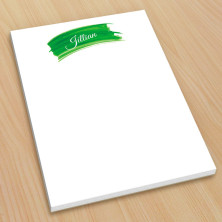 Green Watercolor Small Note Pads
