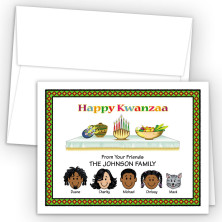 Candles 2 Kwanzaa Cards
