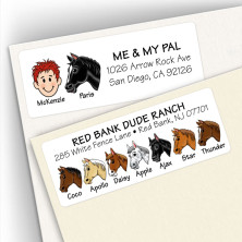 family address labels, return address labels