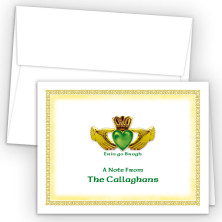 Irish Claddagh Note Card