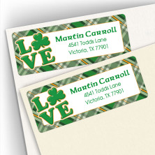 Irish Love Address Labels
