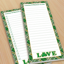 Irish Love To-Do Pads