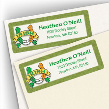 Irish Luck Address Labels