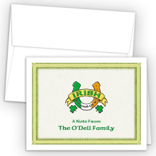 Irish Luck Note Card