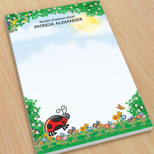 Ladybug Large Note Pads