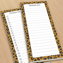 Leopard Pattern To-Do Pads