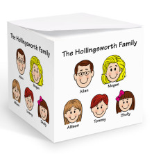 Two Parent Memo Cubes