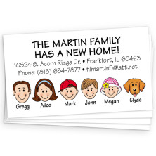 Mini Moving Cards