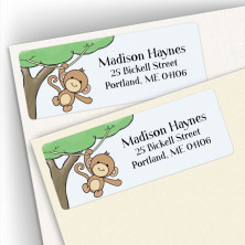 Monkeying Around Address Labels