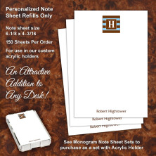 Monogram 8 Note Sheet Refill