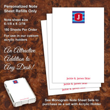 Monogram 10 Note Sheet Refill