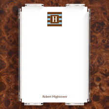 Monogram 8 Note Sheet Set