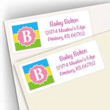 Monogram Address Label 1 Address Labels