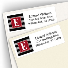 Monogram Address Label 5