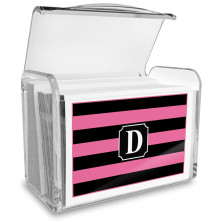 Monogram Fold Over Note Cards 4 with Acrylic Holder