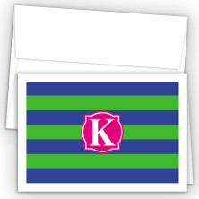 Monogram Fold Over Note Cards 9