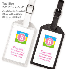 Monogram Luggage Tag 1