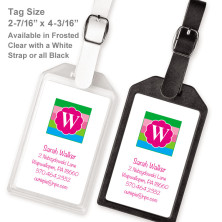 Monogram Luggage Tag 15