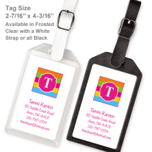 Monogram Luggage Tag 17
