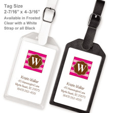 Monogram Luggage Tag 18