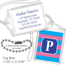 Monogram Mini Tag 13